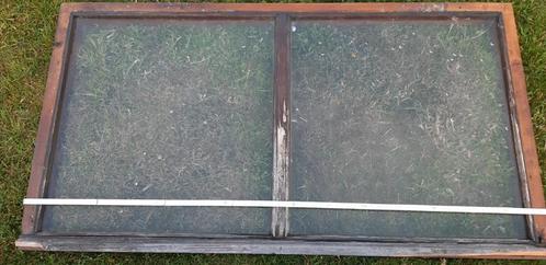 Serre glas in kader, Tuin en Terras, Kassen, Gebruikt, Kweekkas, Overige materialen, Glas, Ophalen