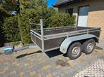 Aanhangwagen dubbelasser 750kg, Auto diversen, Aanhangers en Bagagewagens, Ophalen, Zo goed als nieuw