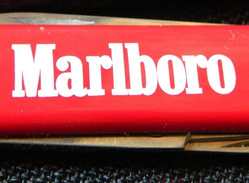 Marlboro mes + sleutelhanger, Verzamelen, Merken en Reclamevoorwerpen, Zo goed als nieuw, Gebruiksvoorwerp, Verzenden