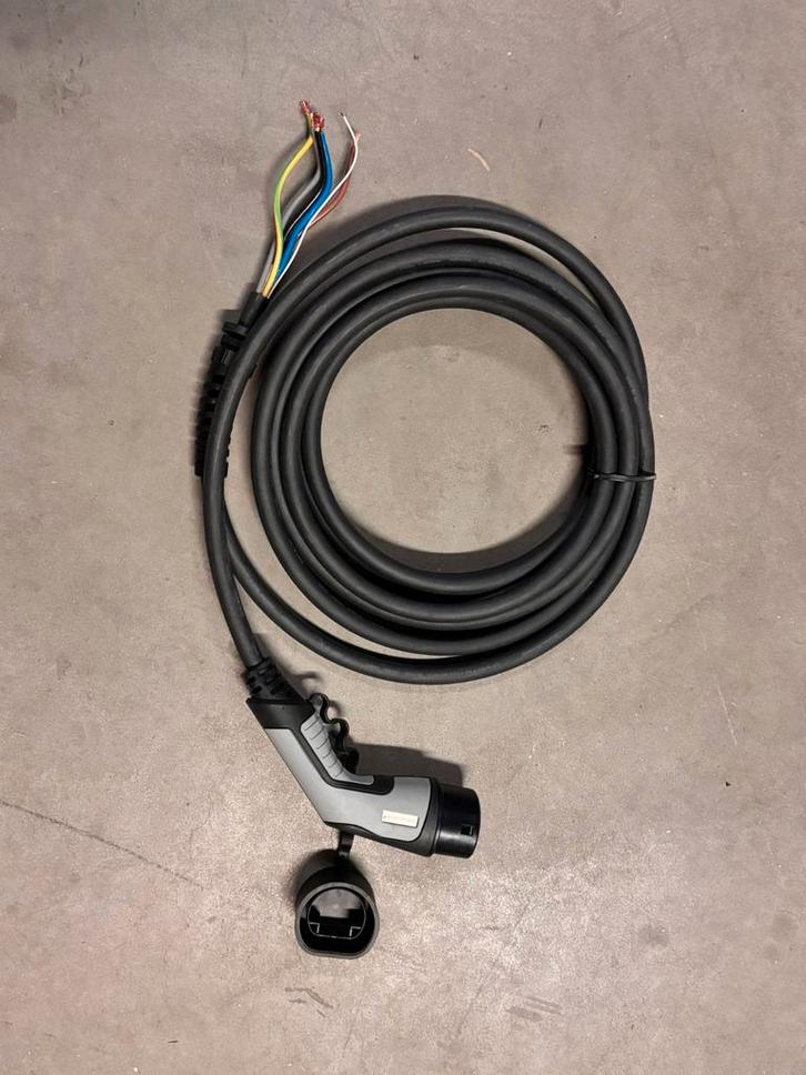 80+ stuks T2 Open Einde laadkabel (3f 22kW/1f 7,4kW) 7m, Auto diversen, Laadpalen, Nieuw, Laadkabel, Ophalen of Verzenden