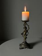 Chandelier ancien en bronze coulé, Enlèvement ou Envoi, Comme neuf, Chandelier