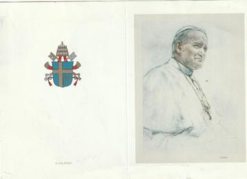 Herdenkingskaart Overlijden Paus Johannes-Paulus II, Karol W, Ophalen of Verzenden