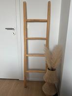 Decoratieve ladder met droogbloemen, Ophalen, Zo goed als nieuw