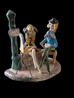 Figurine en céramique signée Neuquelman, Ophalen of Verzenden, Zo goed als nieuw