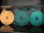 Weerstandsbanden 15 en 30kg, Sport en Fitness, Fitnessmaterialen, Ophalen, Gebruikt, Benen, Weerstandband