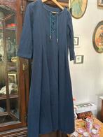 Re-enactmentkleed wol blauw periode middeleeuwen, Ophalen, Zo goed als nieuw, Maat 38/40 (M), Blauw