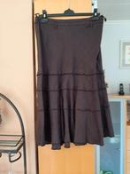jupe brune 100% lin taille 42, Taille 42/44 (L), Enlèvement ou Envoi, Comme neuf, Brun