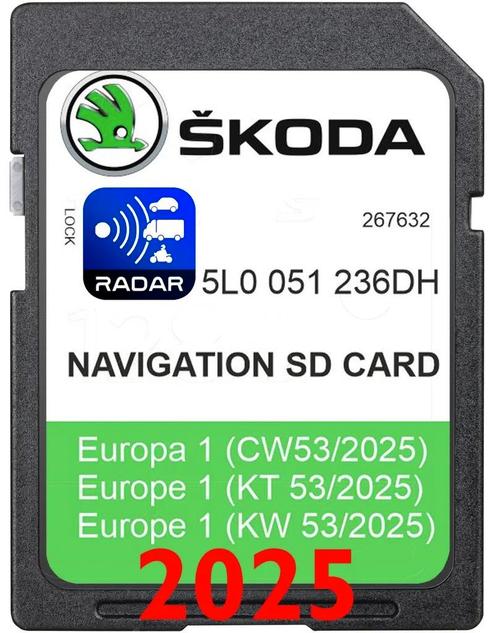 Breng heel Europa in kaart Nieuwe versie Navigation 2025 Sko, Auto diversen, Autonavigatie, Zo goed als nieuw