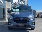 Ford Transit Custom 2.0D 170PK L2*Carplay*Camera*Sensoren*T, Auto's, Ford, Automaat, Monovolume, Blauw, 217 g/km