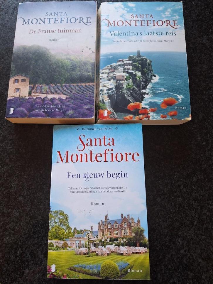 Santa Montefiore : De Franse Tuinman  + andere, Boeken, Romans, Zo goed als nieuw, Ophalen of Verzenden