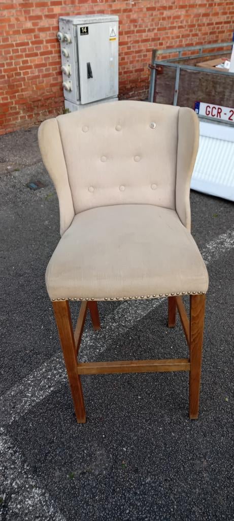 Barkruk riviera maison, 1 kruk, Ophalen, Zo goed als nieuw, Hout