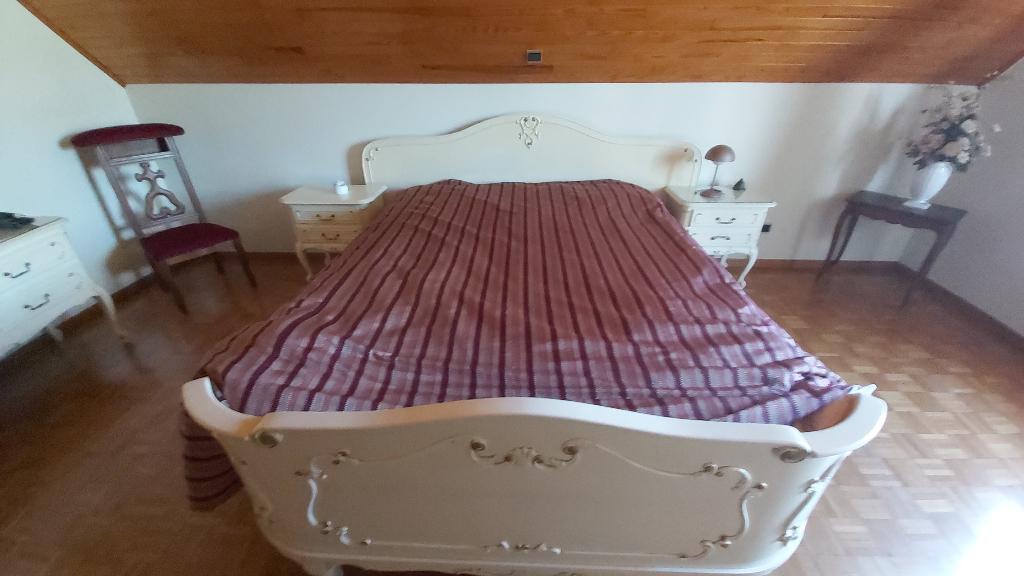 lit, Rustiek, Enlèvement, Utilisé, 200 cm