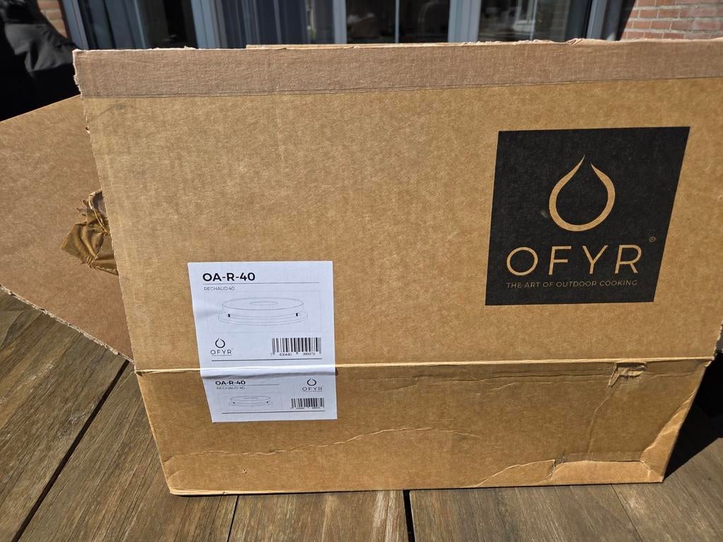 OFYR OA-R-40 Rechaud - Nieuw in doos, Jardin & Terrasse, Accessoires pour le barbecue, Enlèvement ou Envoi