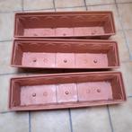 4 bacs à fleurs, très bon état, 5€, Enlèvement