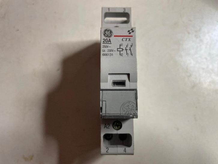 Vinckier / General Electric contactor, Doe-het-zelf en Bouw, Elektriciteit en Kabels, Nieuw, Schakelaar, Ophalen of Verzenden