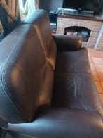 Zetel 3 en 2 zit leder, Huis en Inrichting, Ophalen