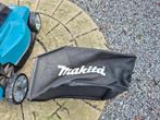 Makita accu grasmaaier als nieuw, Tuin en Terras, Ophalen, Cirkelmaaier, Opvangzak, Accu-grasmaaier