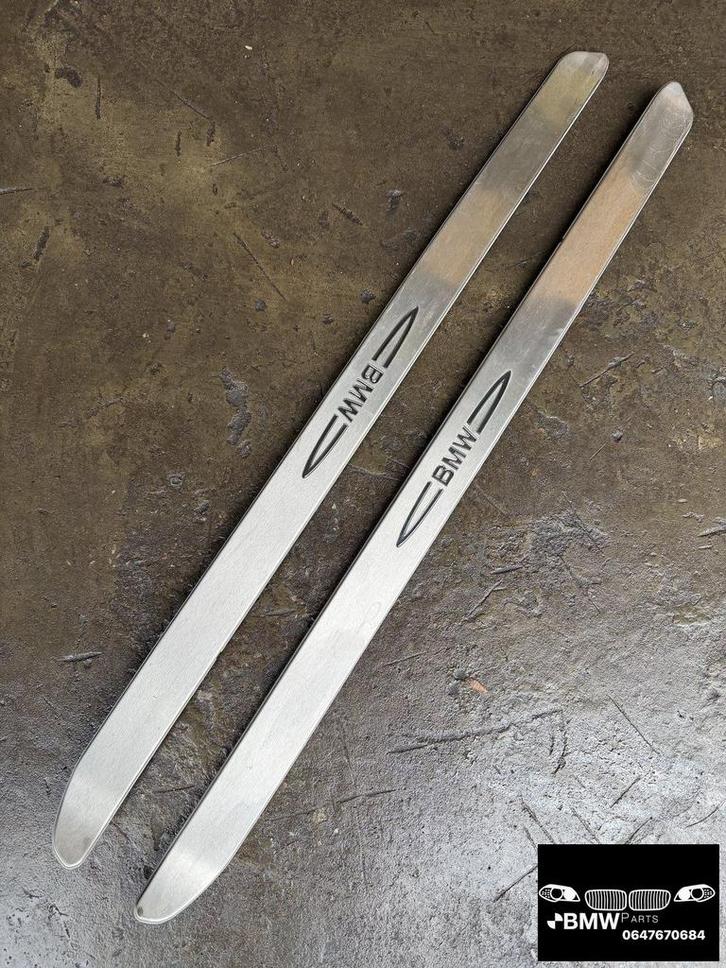 Set instaplijsten Bmw 1-Serie E81 aluminium zgan, Autos : Pièces & Accessoires, Carrosserie & Tôlerie, BMW, Utilisé, Origine de la pièce connue