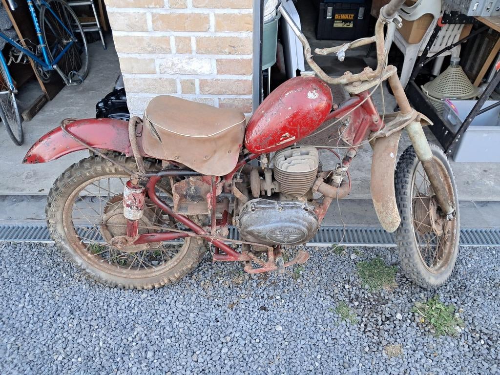 Salira/Zundapp moto 1955, Ophalen