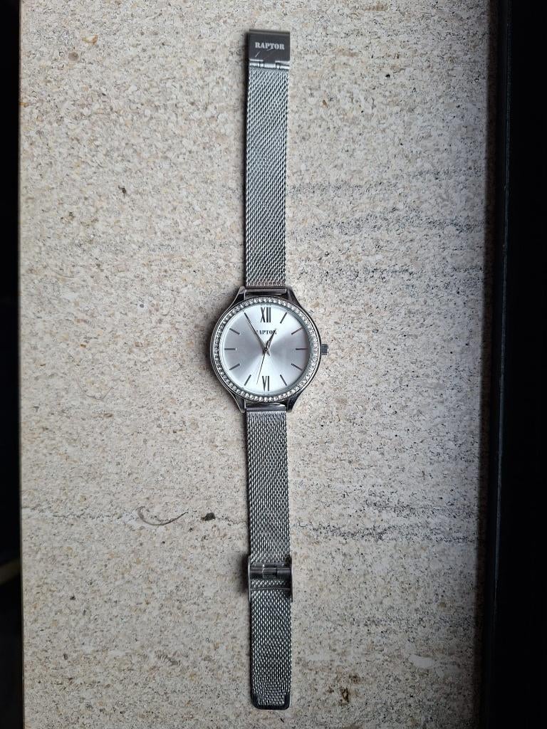 Montre Raptor, Bijoux, Sacs & Beauté, Montres | Femmes, Montre-bracelet, Autres marques, Enlèvement ou Envoi, Avec strass