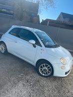 Fiat 500 1.2 sport lichtblauw, Autos, 1242 cm³, USB, Achat, Noir