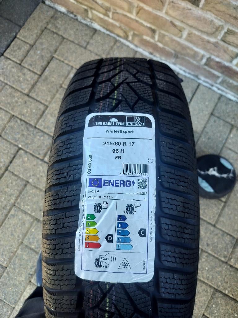 4 Winterbanden met Rc design velgen, 215 mm, Banden en Velgen, Nieuw, 17 inch