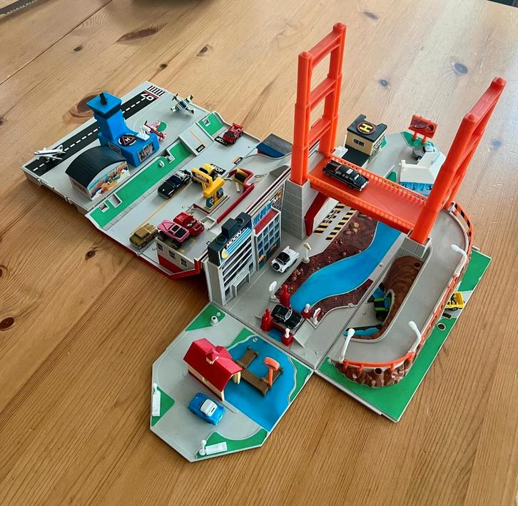 Vintage Galoob Micro Machines Super City - jaren 80/90, Collections, Jouets, Utilisé, Enlèvement ou Envoi
