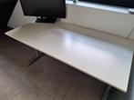 Ikea bureeltafel 80x160cm gebroken wit, Huis en Inrichting, Bureaus, Ophalen, In hoogte verstelbaar, Zo goed als nieuw, Bureau