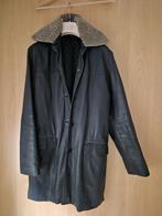 Manteau en cuir pour femme, Enlèvement ou Envoi, Comme neuf, Taille 42/44 (L), Noir