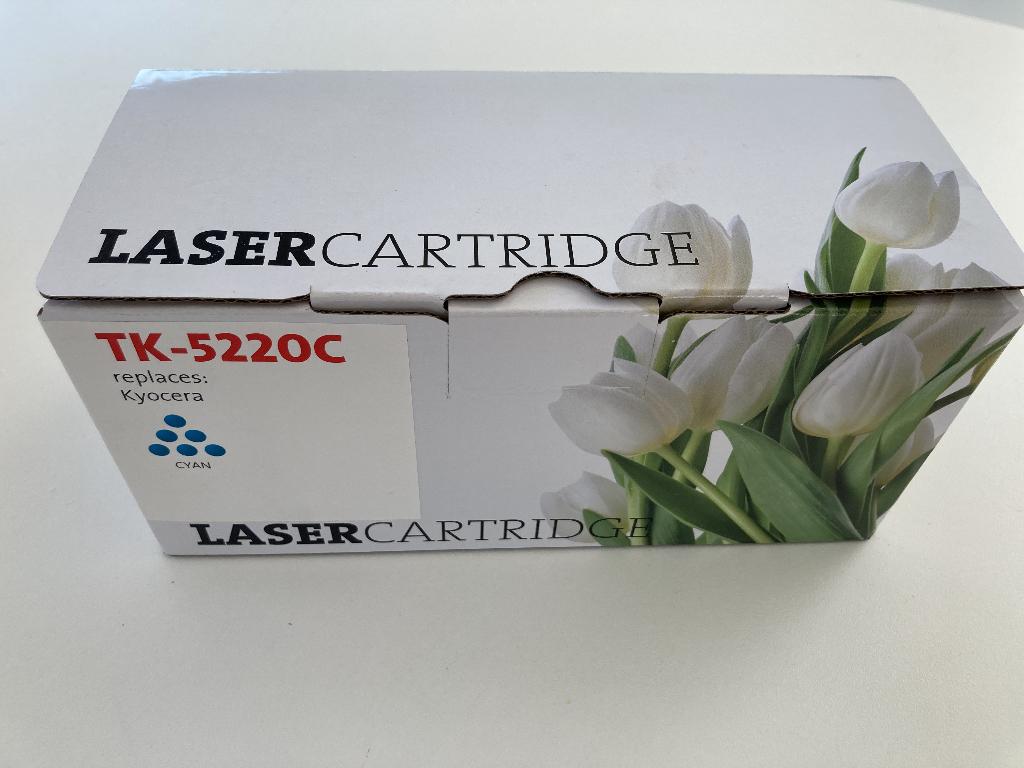toner laser cartridge cyaan Kyocera TK-5220C, Ophalen, Nieuw, Cartridge, KYOCERA