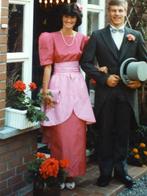 Avondjurk in Natuurzijde, Kleding | Dames, Gelegenheidskleding, Galajurk, Ophalen of Verzenden, Zo goed als nieuw, Roze