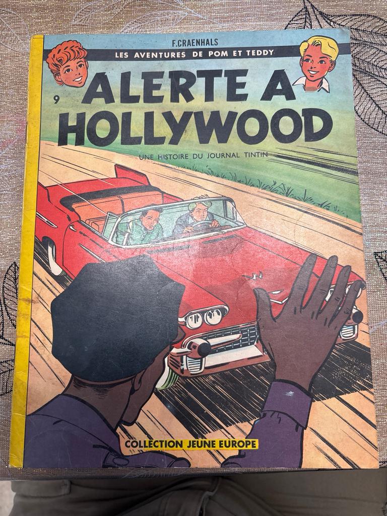 Alerte à Hollywood (Les aventures de Pom et Teddy n9), Livres, Enlèvement ou Envoi, Comme neuf