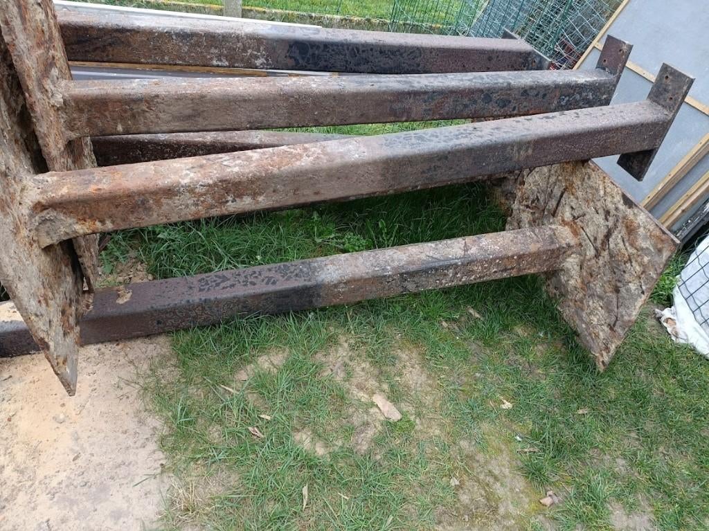 steunijzers, Enlèvement, Utilisé, Fer