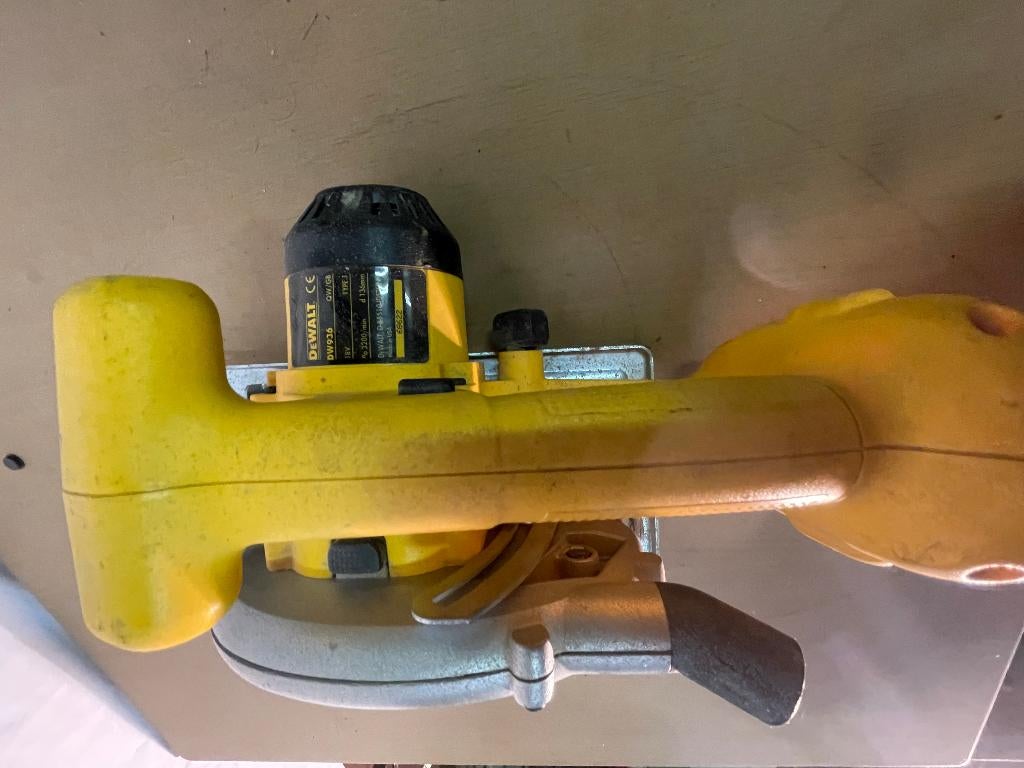 dewalt dw936 cirkelzaag machine  18v 136mm, Ophalen, Cirkelzaag