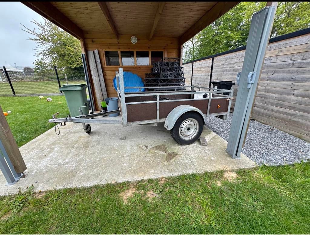 AANHANGWAGEN TOT 750KG • TOP IN ORDE • 120X200, Enlèvement, Comme neuf