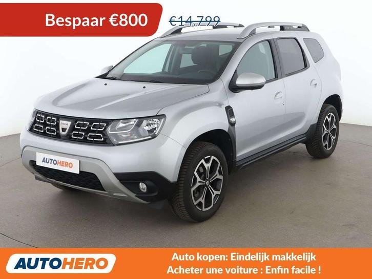 Dacia Duster 1.3 TCe Prestige (bj 2021), Auto's, Dacia, Te koop, Duster, 360° camera, ABS, Achteruitrijcamera, Airbags, Airconditioning