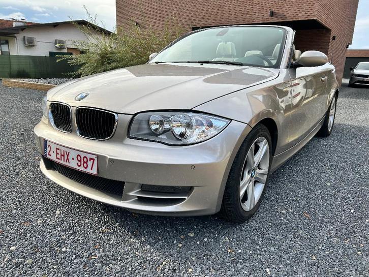 BMW 120i cabrio 90000km!!!!, Auto's, BMW, Particulier, 1 Reeks, ABS, Airbags, Airconditioning, Alarm, Bluetooth, Boordcomputer