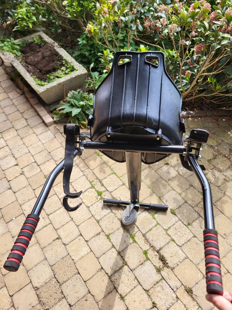 Hoverboard kart, Ophalen