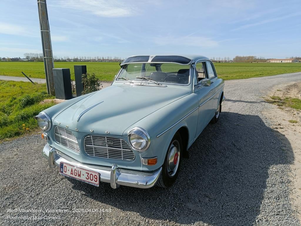 Volvo Amazon benzine & lpg 1965 B 18, Auto's, Zwart, Zwart, Leder, Particulier