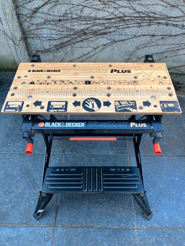 Black & Decker Workmate opvouwbare werkbank, Doe-het-zelf en Bouw, Werkbanken, Gebruikt, Inklapbaar, Ophalen