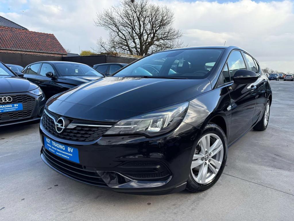 Opel Astra 1.2i 5-DEURS FULL LED NAVI CARPLAY DAB PDC BLUETO, Auto's, 1199 cc, Zwart, Electronic Stability Program (ESP), 5 deurs