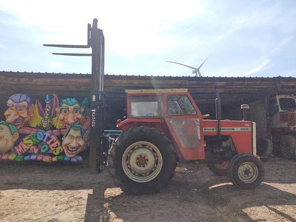 Hefmast voor tractor, Articles professionnels, Agriculture | Outils, Enlèvement