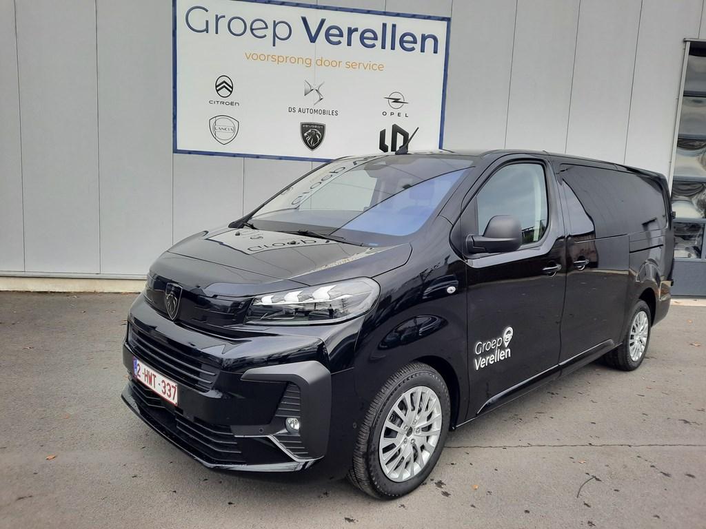 Peugeot Expert EXPERT Dubble Cabine XL Diesel 180pk Automaa, Auto's, Peugeot, Automaat, Euro 6, Zwart, Bedrijf