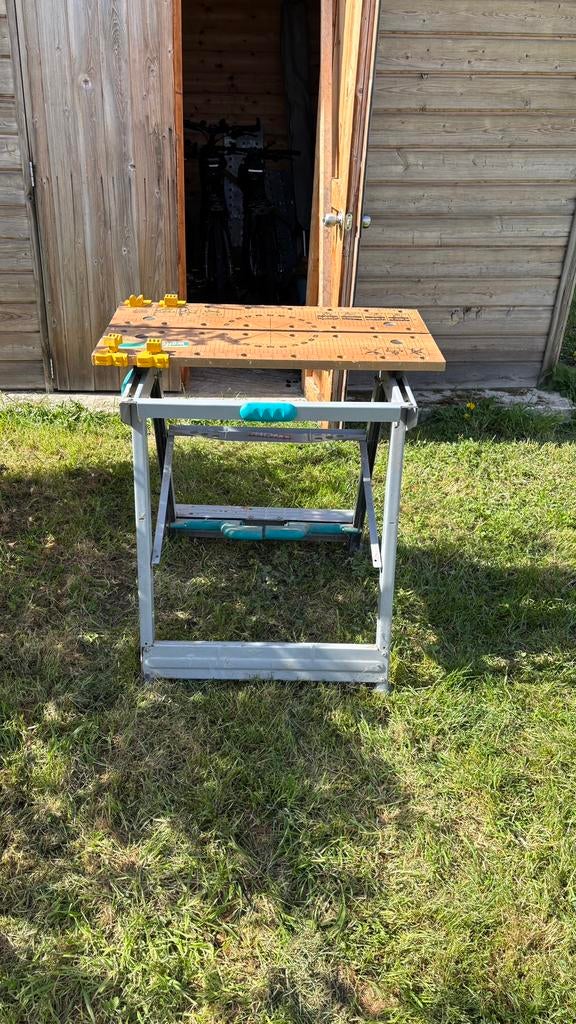 Établi Wolfcraft Master 800 – Très bon état, Enlèvement, Utilisé