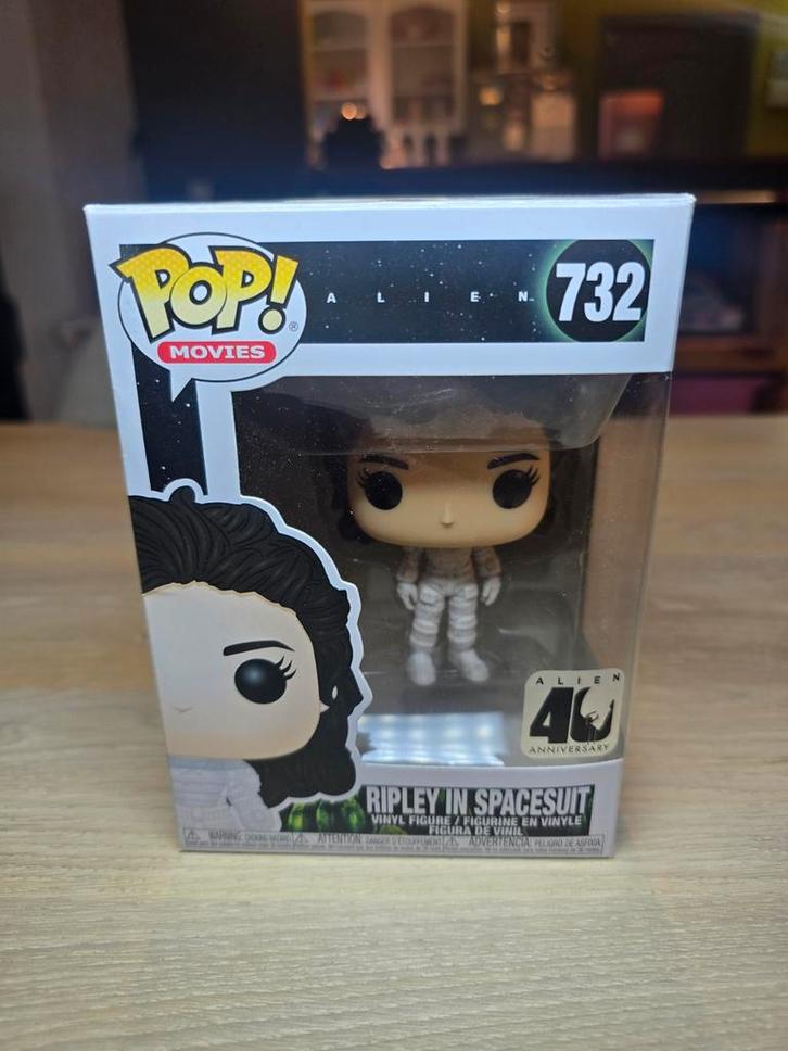 Funko Pop Ripley in Spacesuit #732 – Alien (40th Anniversary, Collections, Statues & Figurines, Comme neuf, Enlèvement ou Envoi