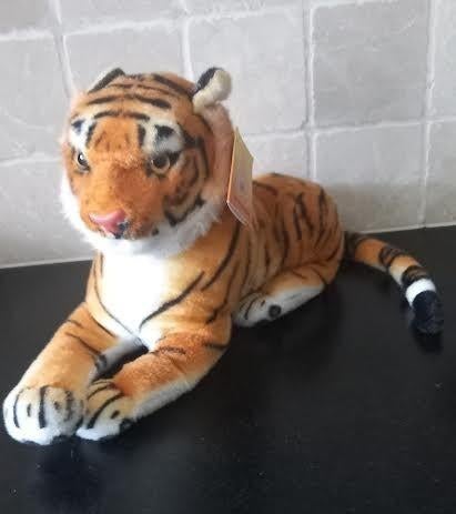 Knuffel tijger, Enfants & Bébés, Jouets | Peluches, Comme neuf, Tigre, Avec étiquette, Enlèvement ou Envoi