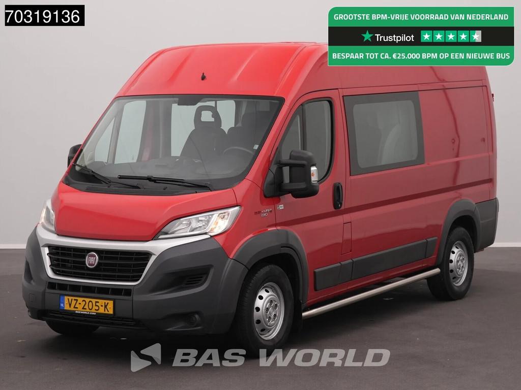 Fiat Ducato 130pk Dubbel Cabine L2H2 Euro6 Trekhaak Airco Ca, Rouge, Achat, Attache-remorque, Euro 6