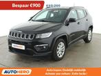 Jeep Compass 1.3 T-GDi Longitude FWD (bj 2020, automaat), Auto's, Gebruikt, 1505 kg, Zwart, Compass