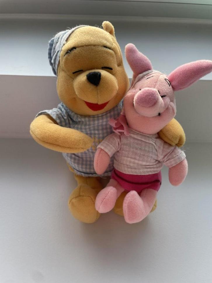 Winnie the pooh 10 cm, in perfecte staat!, Kinderen en Baby's, Speelgoed | Knuffels en Pluche, Zo goed als nieuw, Beer, Ophalen of Verzenden