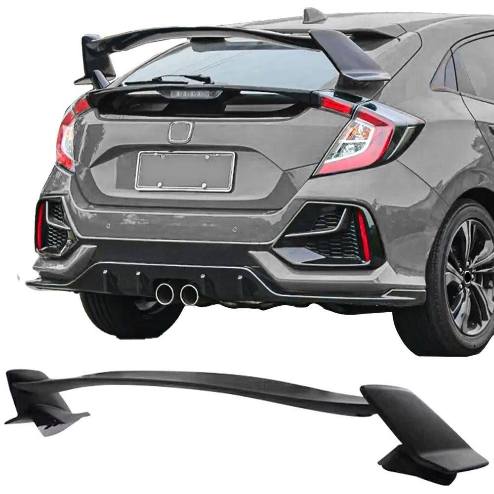 Achterklep Spoiler Honda Civic 10 Hatchback FK6 FK7 FK8 TR P, Envoi